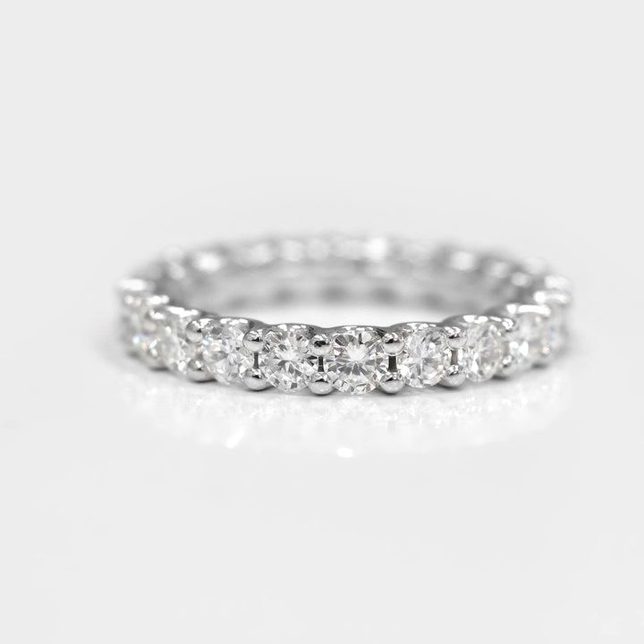 Classic White Gold Eternity Ring