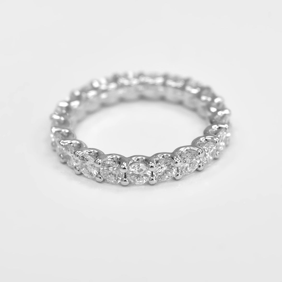 Classic White Gold Eternity Ring