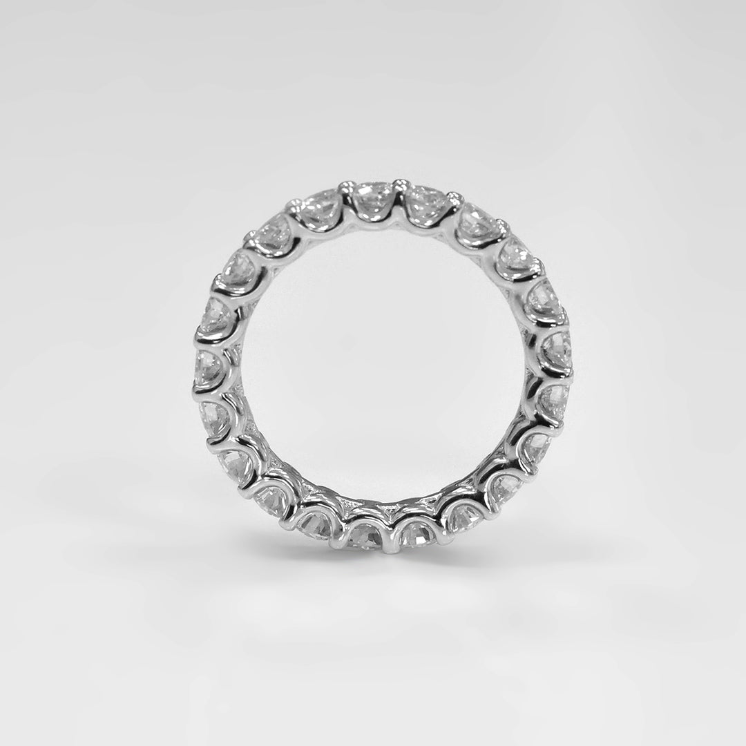 Classic White Gold Eternity Ring