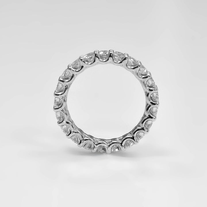 Classic White Gold Eternity Ring