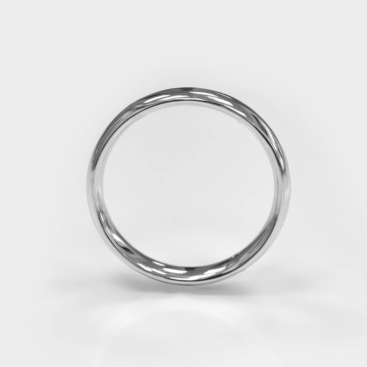 Dainty Diamond Ring in White Gold