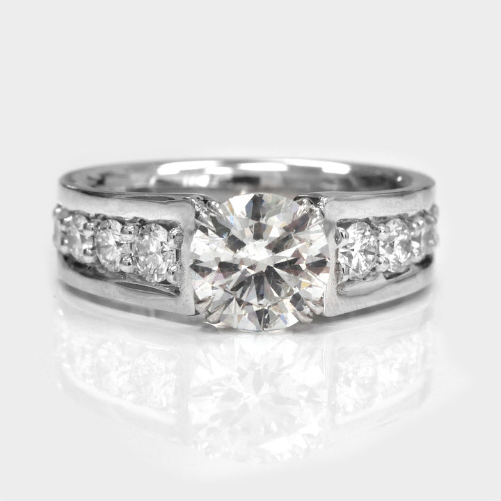 Chunky Diamond Statement Ring