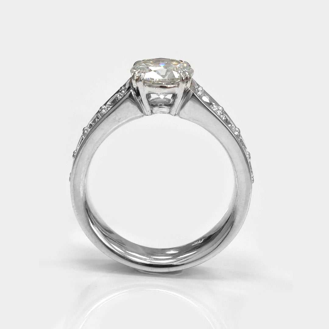 Chunky Diamond Statement Ring