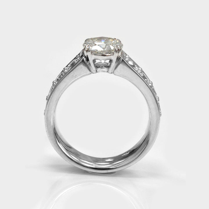 Chunky Diamond Statement Ring
