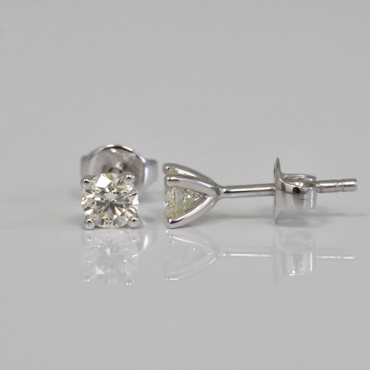Classic Stud Diamond Earrings