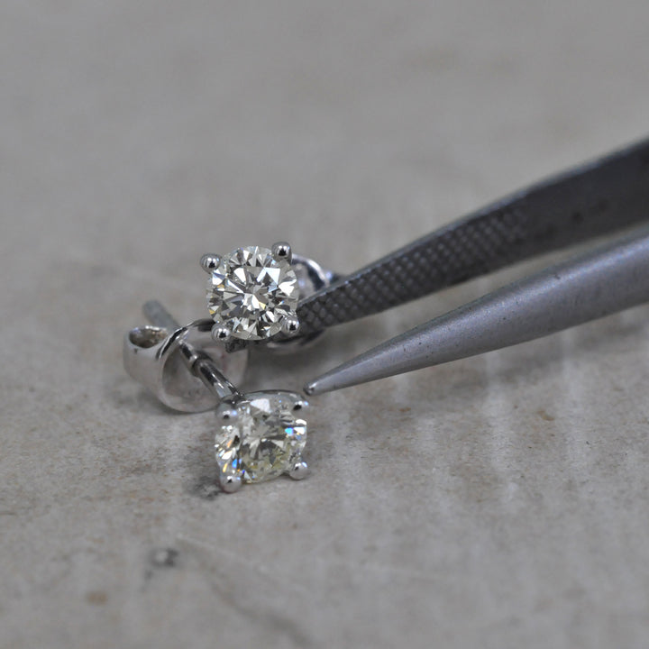 Classic Stud Diamond Earrings