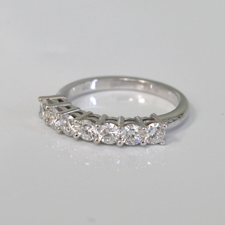 white gold 7 Stones Diamond Ring (0.9ct. tw.)