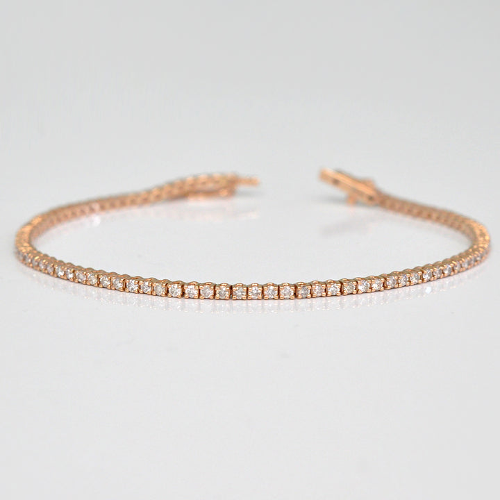 Rose Gold Tennis bracelet (1.3ct. tw.)