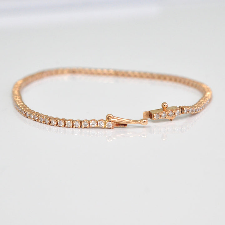 Rose Gold Tennis bracelet (1.3ct. tw.)