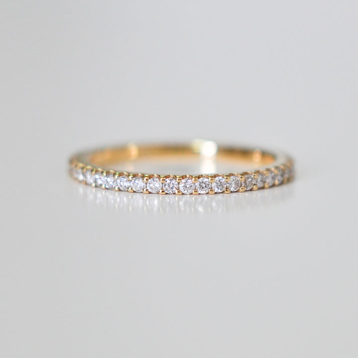 eternity yellow gold ring (0.5 ct. tw.)