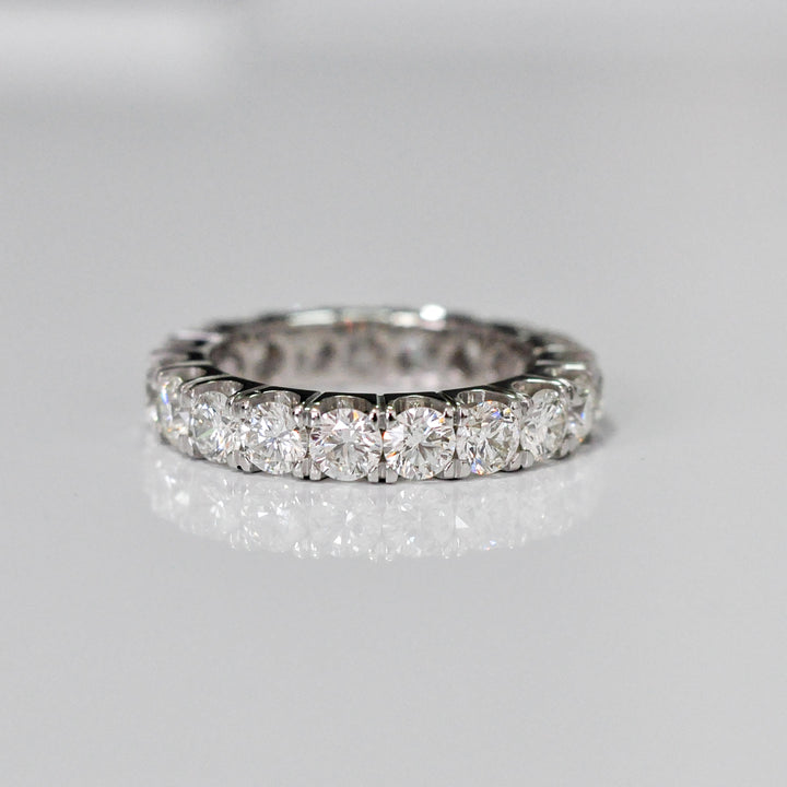 White gold diamonds (3 ct. tw.) eternity ring