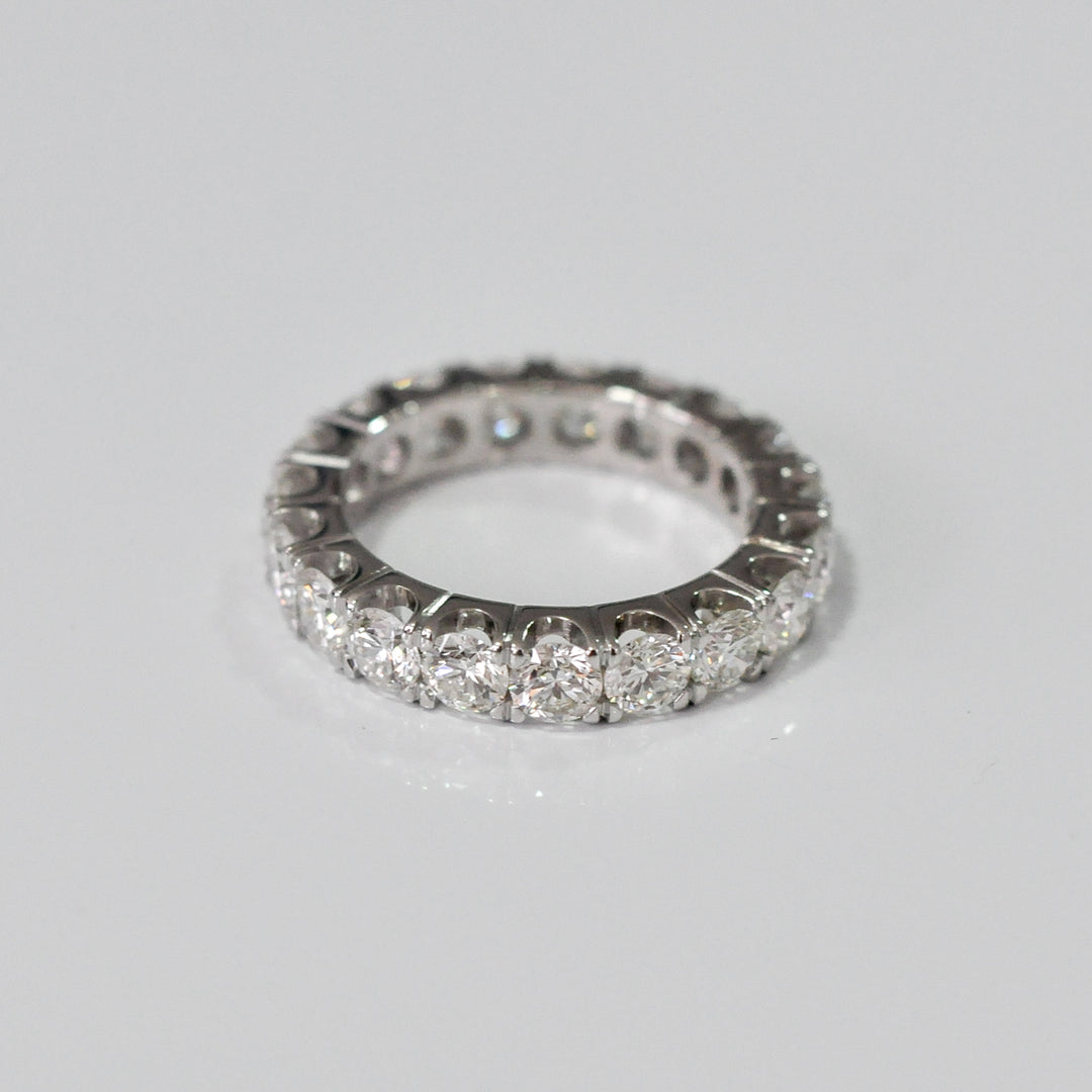 White gold diamonds (3 ct. tw.) eternity ring