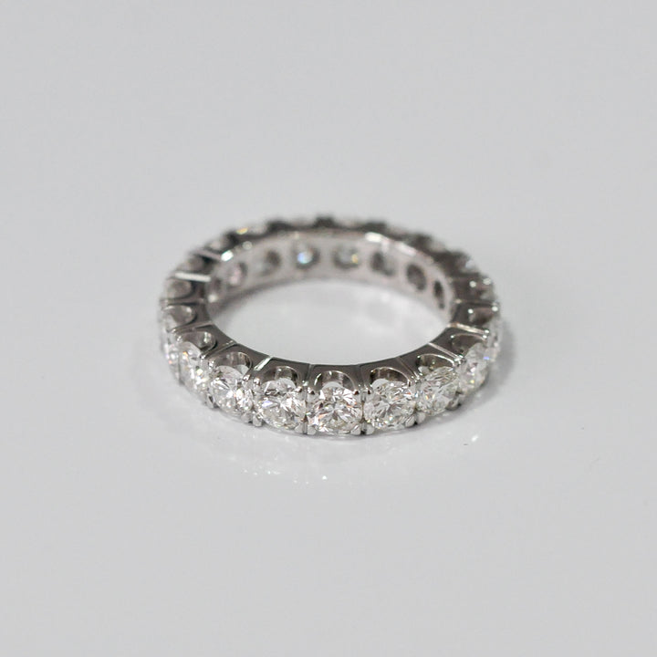 White gold diamonds (3 ct. tw.) eternity ring