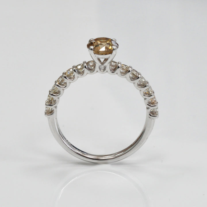 Fancy brown &amp; light brown diamonds Ring